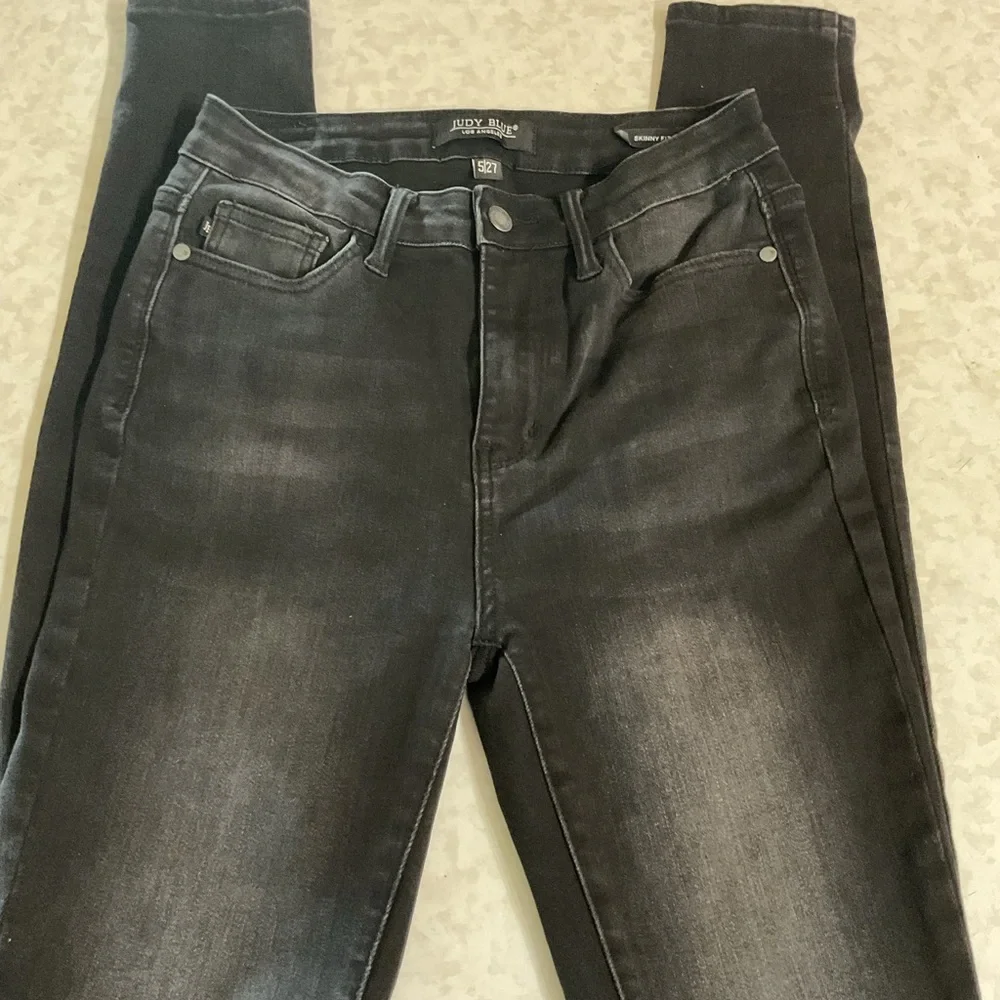 Judy Blue Women's Black Jeans skinny fit size 5/27 - Picture 2 of 4